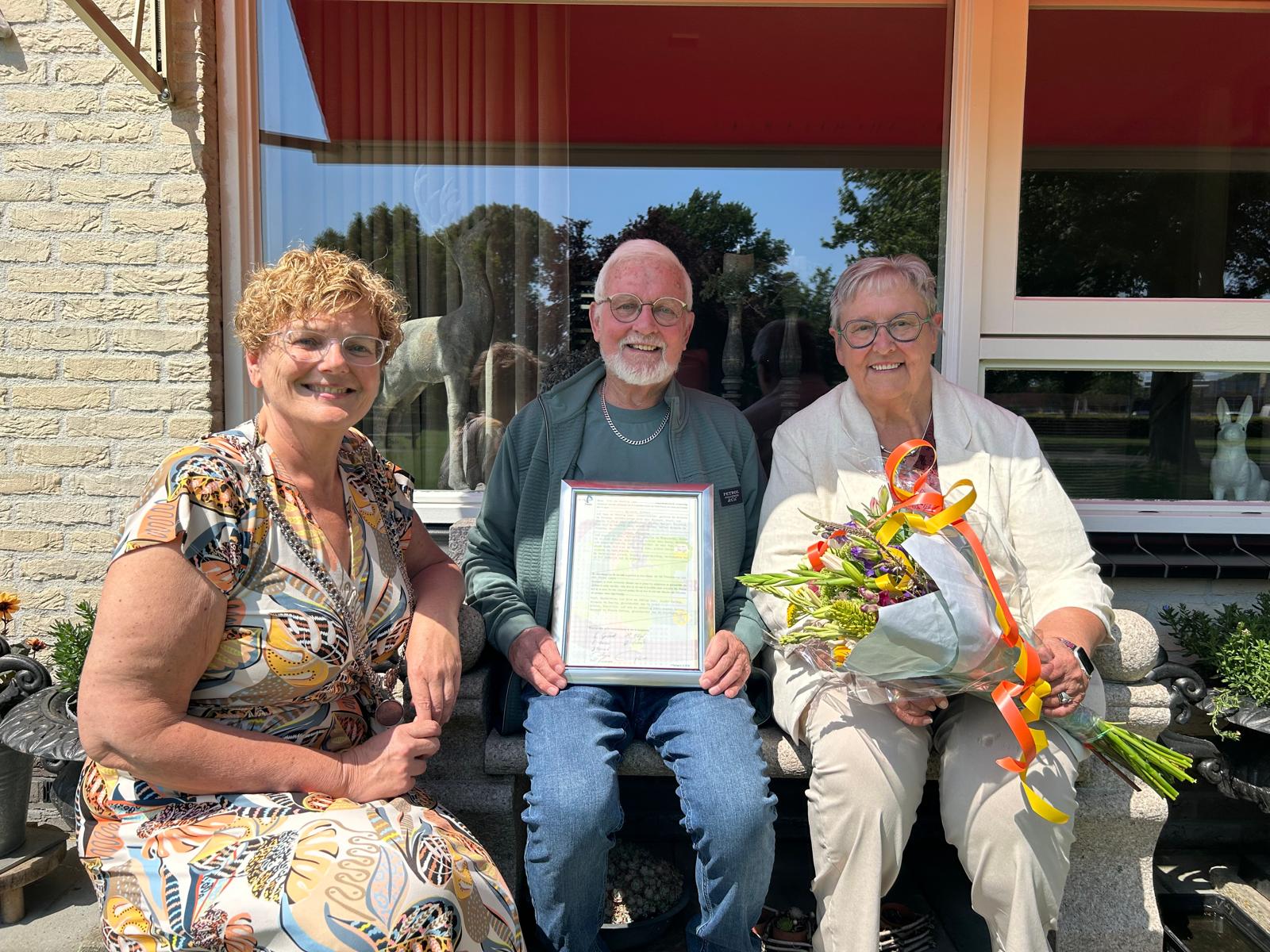 60 jaar huwelijk echtpaar Spieard