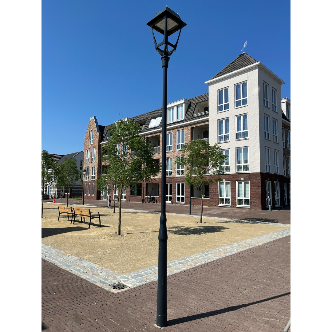 Nieuwe nostalgische lantaarns