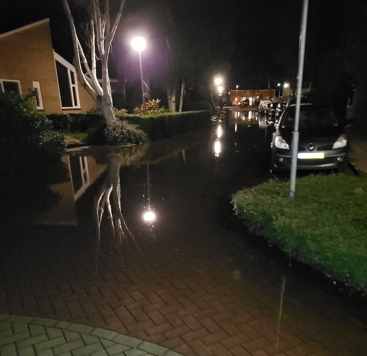 Wateroverlast Oude Pekela