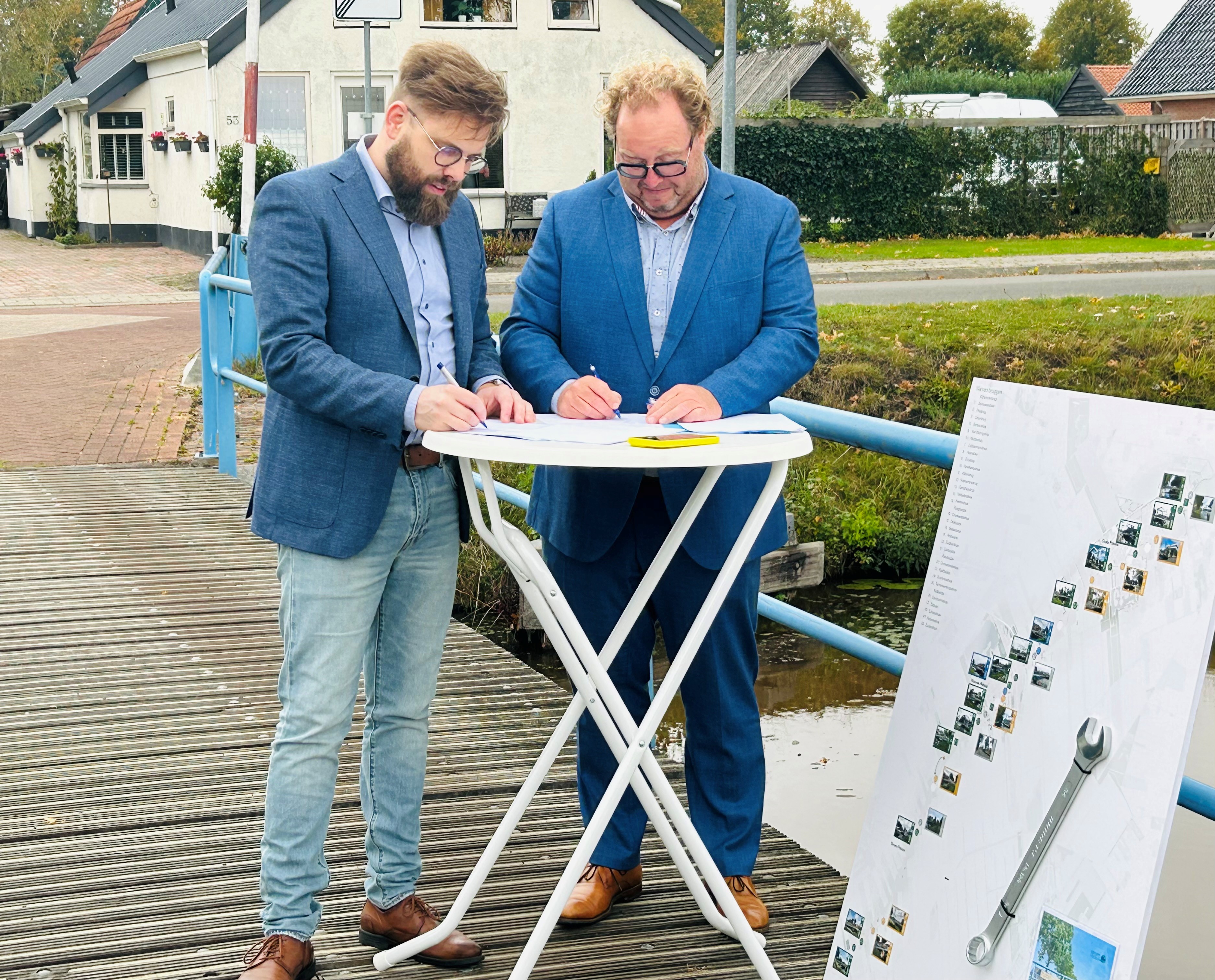 Ondertekening samenwerkingsovereenkomst 1