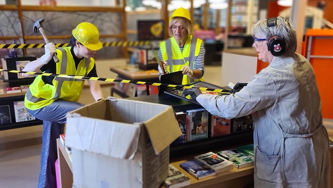 Verbouwing bibliotheek