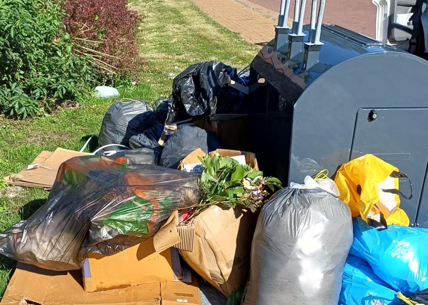 Illegaal afval storten