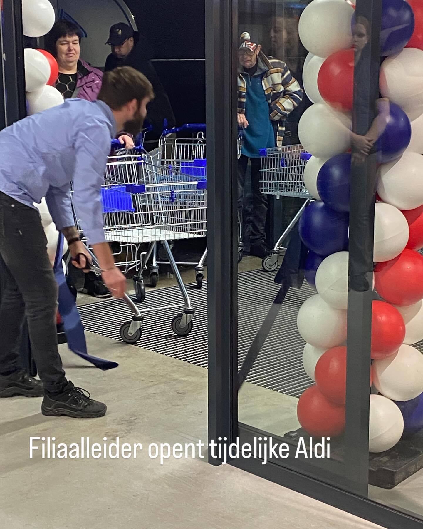 Tijdelijke Aldi 2024