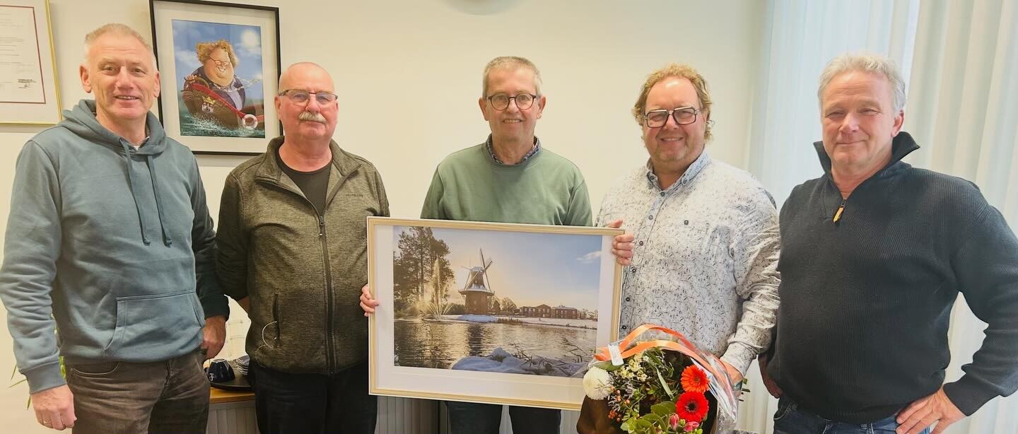 Molenaar Adrie met pensioen